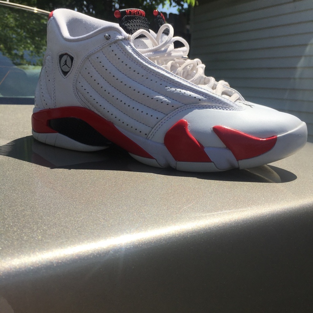 Candy canes Jordan shoes